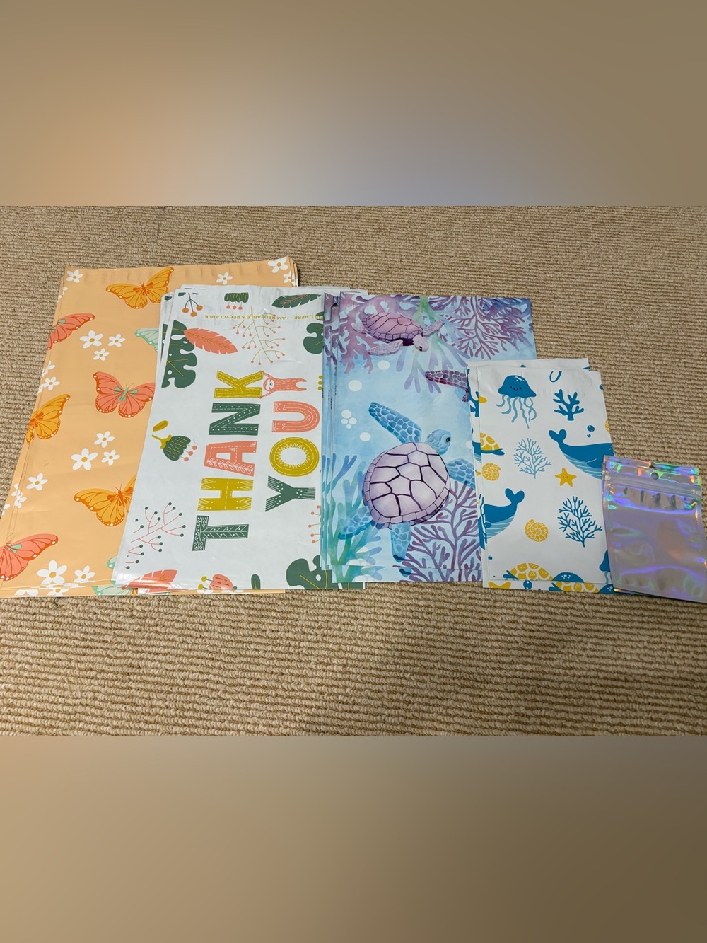 Poly mailers - 23 piece bundle